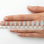 Anillo Solitario Talla Marquise