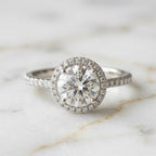 Round Pave Ring