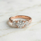 Trilogy Ring Round Cut