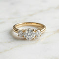 Trilogy Ring Round Cut