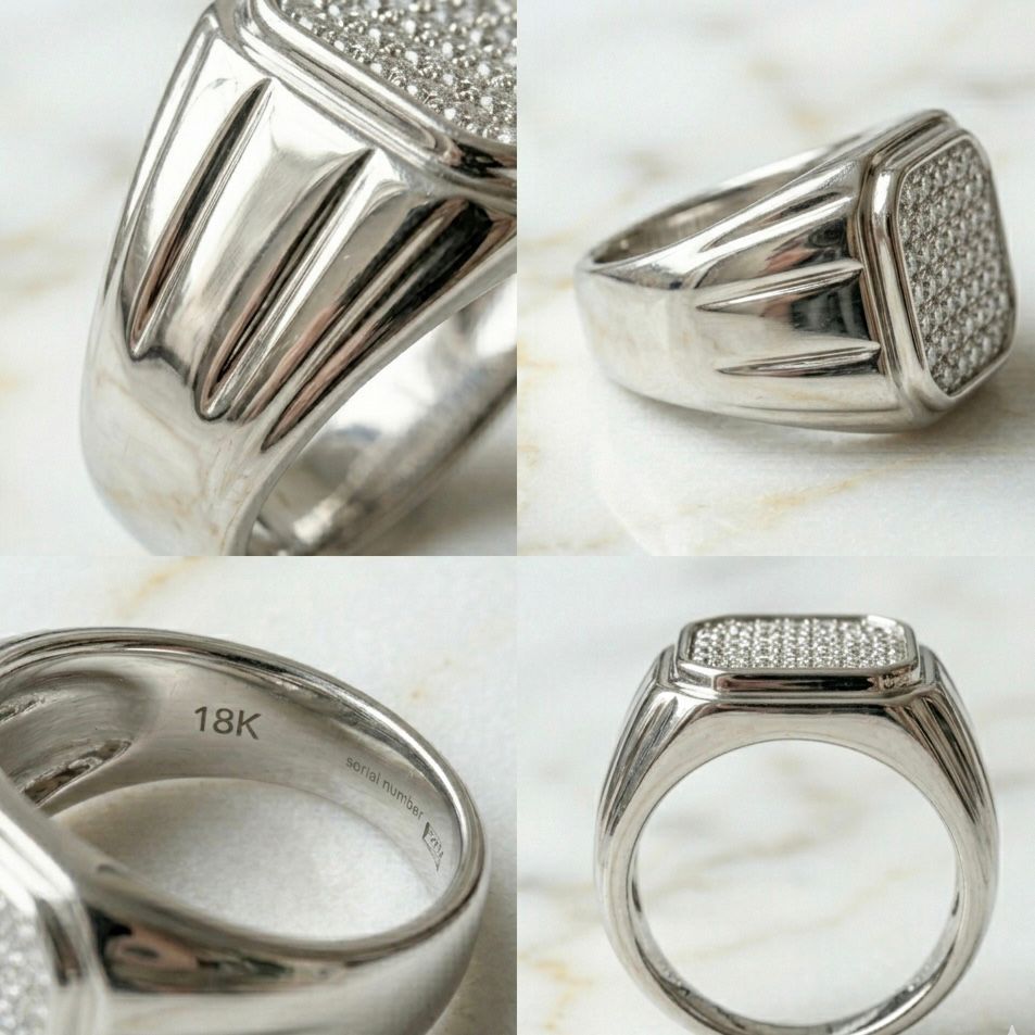 Pavé Signet Ring