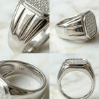 Pavé Signet Ring