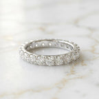 Round-Cut Eternity Ring
