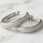 Boucles d'oreilles en diamant