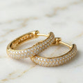 Boucles d'oreilles en diamant