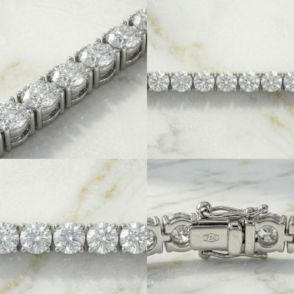 Bracelet tennis taille ronde
