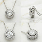 Colgante Halo Talla Redonda