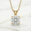 Pendentif Diamant Taille Ronde