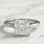 Anillo Solitario Talla Princesa