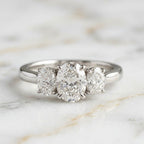 Anillo Trilogy Talla Oval