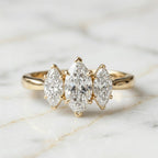 Bague Trilogy Taille Marquise