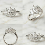Bague Trilogy Taille Marquise