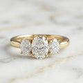 Anillo Trilogy Talla Oval