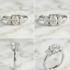 Anillo Trilogy Talla Oval