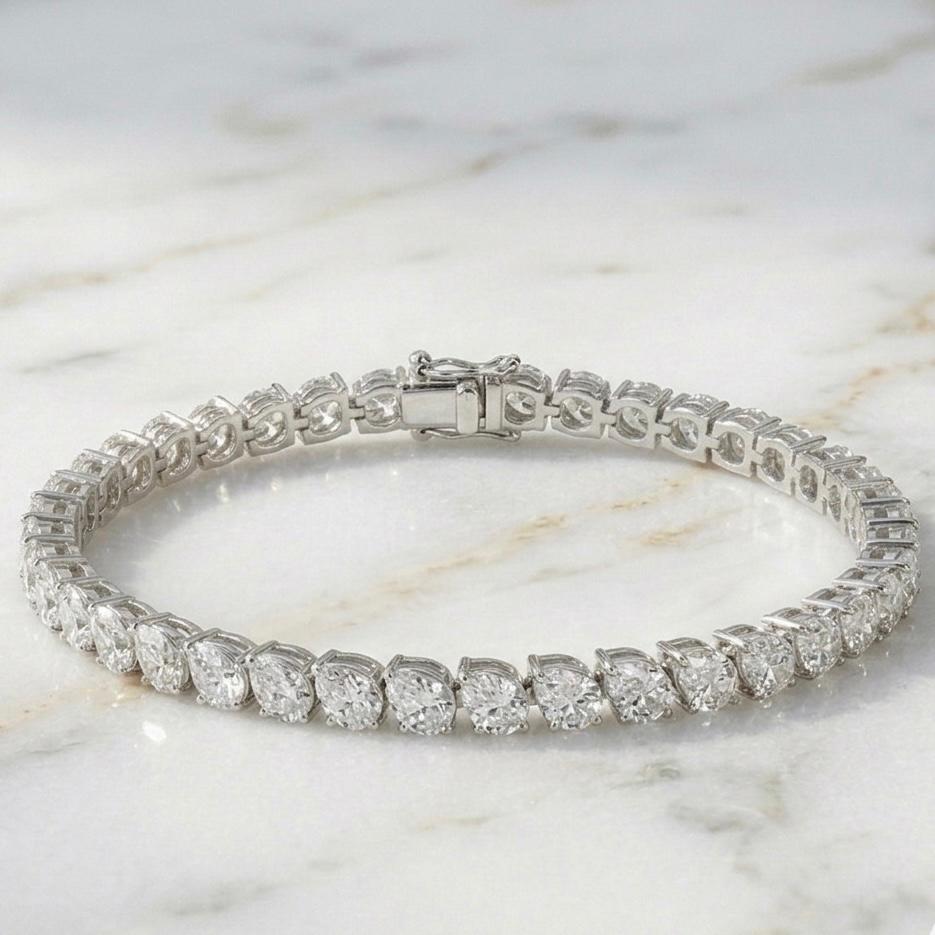 Bracelet Tennis Taille Poire