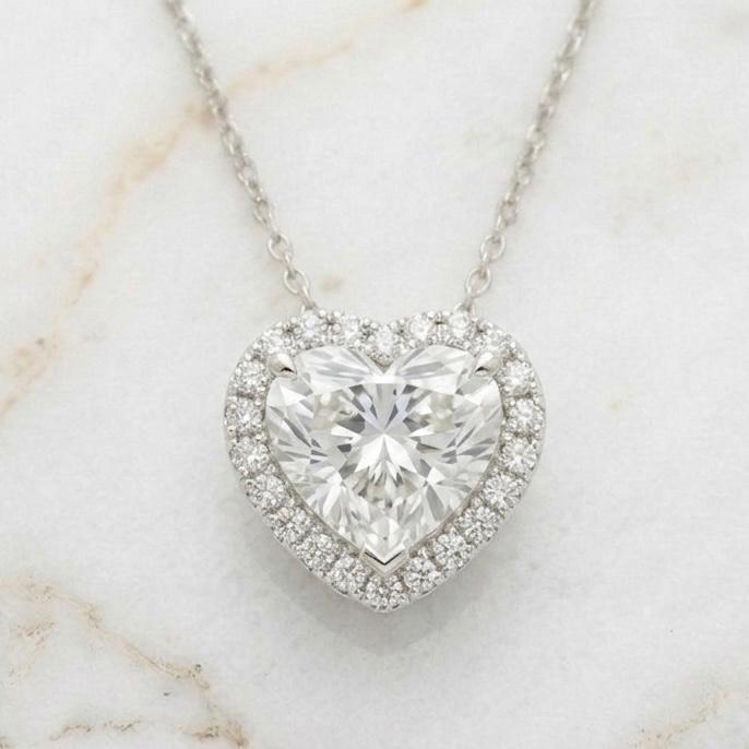 Colgante Halo Talla Corazón
