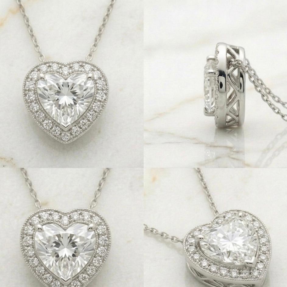 Colgante Halo Talla Corazón