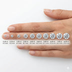 Anillo Solitario Talla Redonda